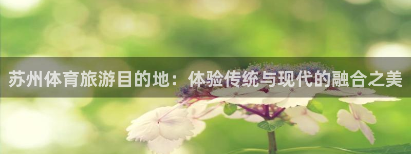 J9官网下载平台假的吗是真的吗吗：苏州体育旅游目的地：体验传